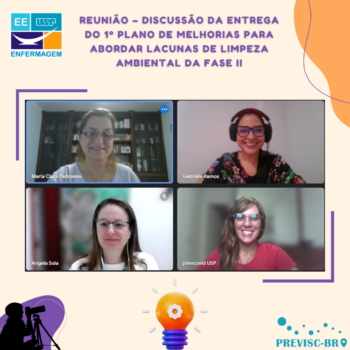 Reunião – Discussão sobre a entrega do 1º plano de melhorias para abordar lacunas de limpeza ambiental da fase II – PREVISC-BR