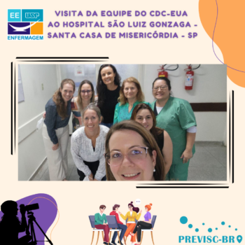 Visita técnica da equipe do CDC-EUA ao Hospital São Luiz Gonzaga – Santa Casa de Misericórdia